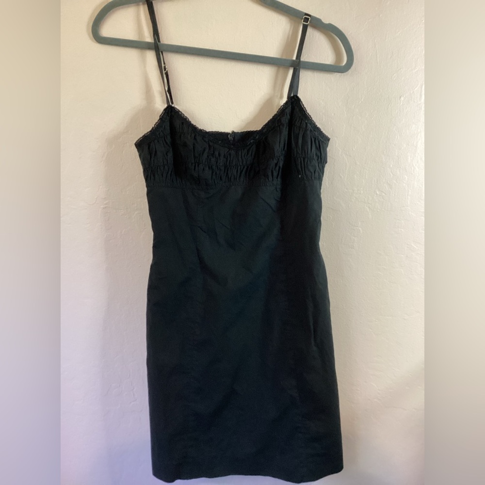 Black tank dress